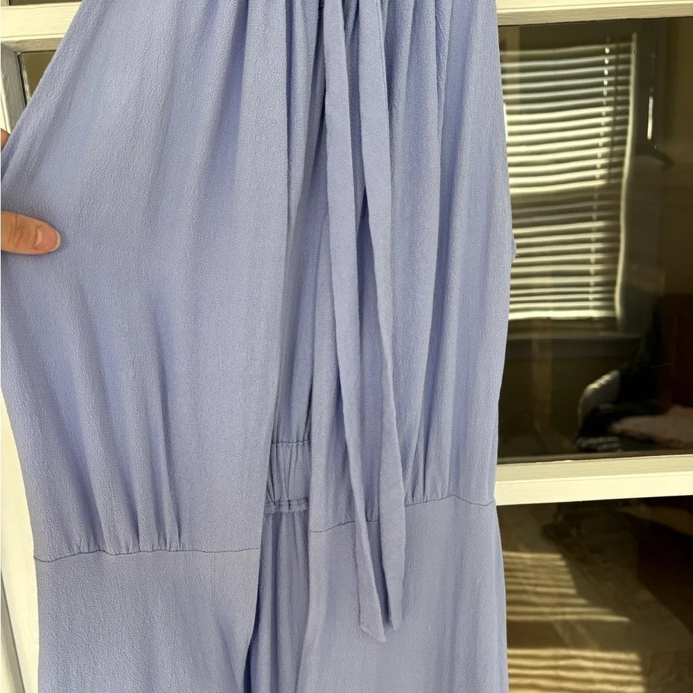 Kate Spade Periwinkle Halter Sleeveless Crepe Dress
